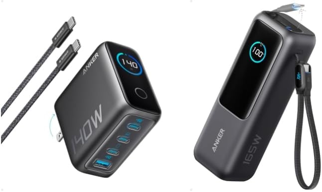 Anker Laptop Power Bank Laptop Charger (Black)