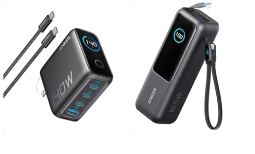 Anker Laptop Power Bank Laptop Charger (Black)