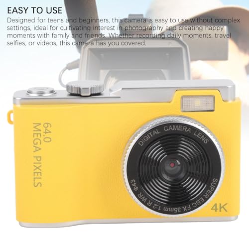 Appareil photo numérique CCD pour ado avec éclairage d'appoint