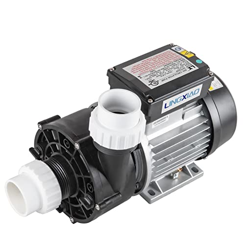 LINGXIAO Hot Tub Circulation Pump, LX SPA Pump Motor, 0.35HP, 230V,1.5" Port (WTC50M-Standard) by LINGXIAO - Used condition - US$123.78