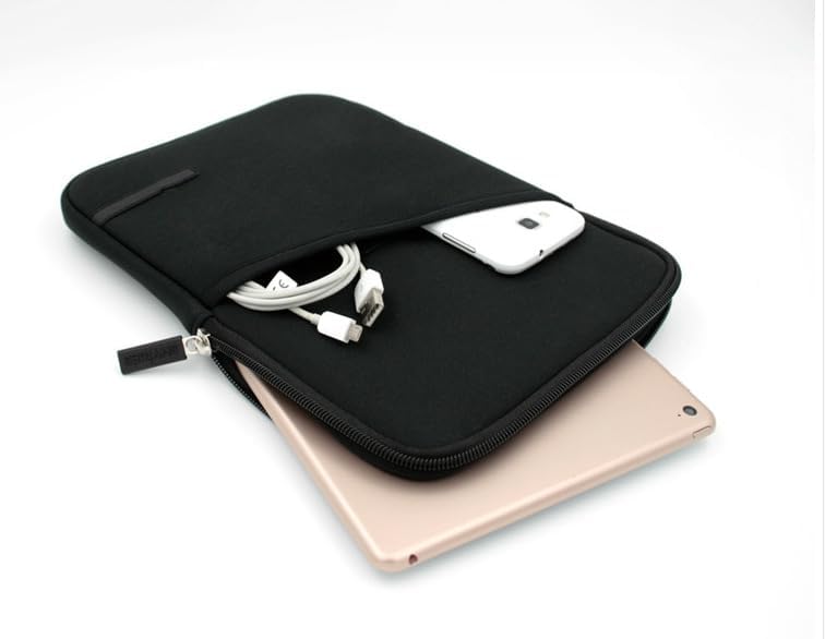 Shockproof 9.7-11 inch Tablet Sleeve Bag Carrying Case for Samsung Galaxy Tab A9+ A11+ Plus S11 S9 S8 S7 11" Galaxy Tab S10 Lite S9 FE 10.9" iPad Pro 11 M5 M4 iPad Air 11 M3 M2 Surface Go 4 (Black)