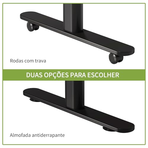 Mesa com regulagem de altura （Base sem tampo de mesa）de e botões de memória com carregamento rápido