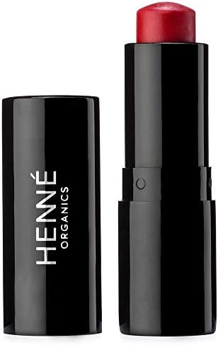 Henné Organics Luxury Lip Tint - Moisturizing, Sheer Natural Color - Desire (Red)
