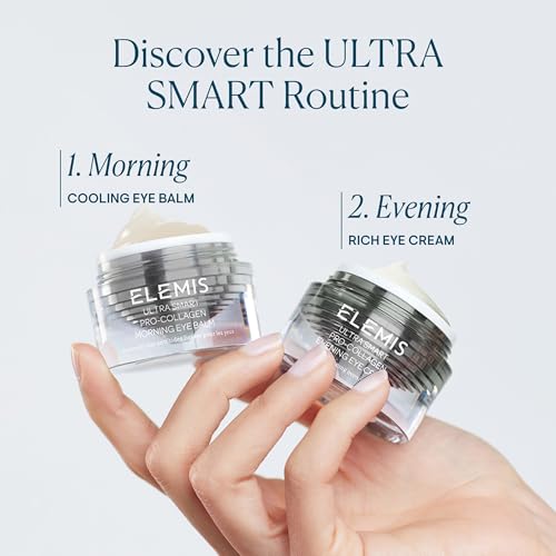 Elemis 50160 Ultra Smart Pro-Collagen Eye Treatment Duo | Skincare Eye Contour For Day & Night Treament | Rejuvenates, Smoothes, And Tightens | Under Eye Cream thumb #4