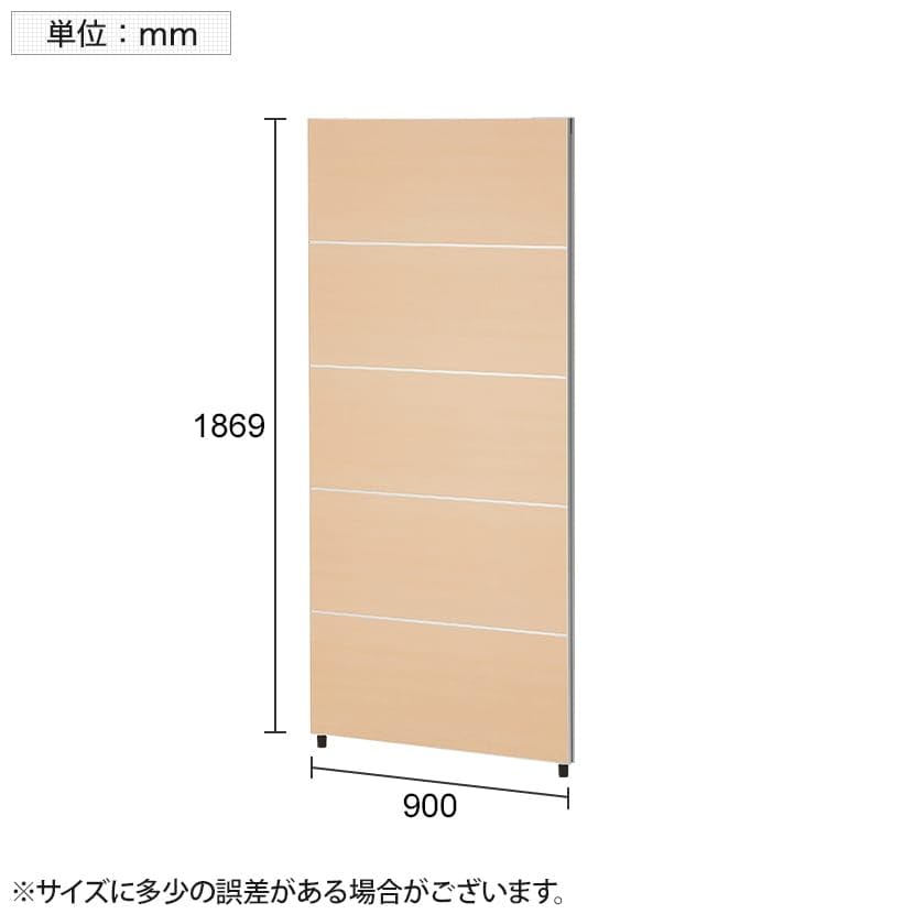 Amazon | オフィスコム 法人様向け PSパーテーション 木目調タイプ 5段