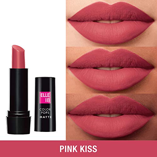 Image of Elle 18 Color Pops Matte Lip Color, Pink Kiss, 4.3 g