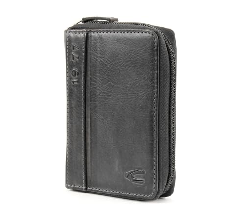 camel active Melbourne Herren Geldbörse Portemonnaie Reißverschluss Leder Mittelgroß Schwarz camel active Melbourne Herren Geldbörse Portemonnaie Reißverschluss Leder Mittelgroß Schwarz