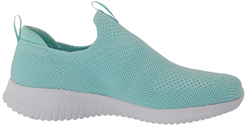 Skechers Kids Girls Ultra Flex-Running Around Sneaker, Aqua, 13.5 Little Kid #TOP5