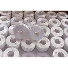 24 Pcs Prewound Embroidery Bobbins Thread Polyester Embroidery Machine Thread Kit. 40 Weight Size A Threads bobbins for Embroidery Machine