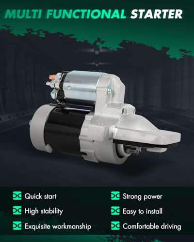 Image of SCITOO Starter Motor fit for Ford for Escape 2.5L 2018-2019,for Ford for Explorer 2.3L 2017-2019,for Ford for Focus 2.0L 2017-2018 Replacement Starter 16016