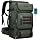 WITZMAN Carry on Travel Backpack for Men Women Airline Approved Convertible Nylon Duffle Backpack Luggage Bag (B682 Army Gree