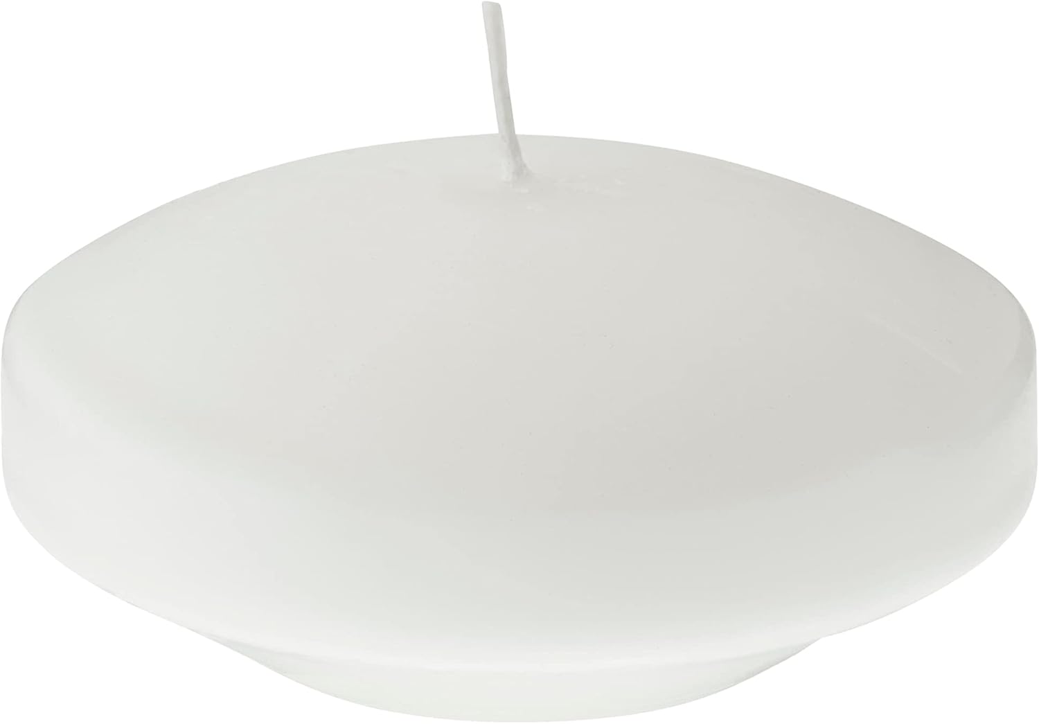 Ashland Basic Elements White Floating Candles, 12 Packs: 4 ct. (48 Total)