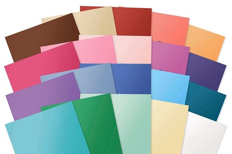 Mirri Megamix Hunkydory 220g papier cartonné satiné scrapbooking et carterie