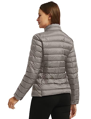 wantdo Women's Packable Ultra Light Weight Short Down Jacket2