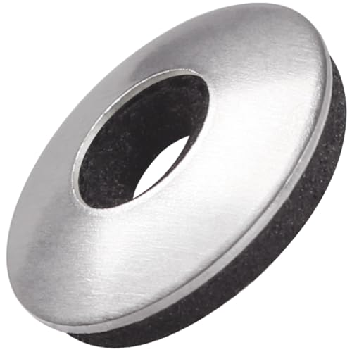 BOUMVID Arandelas de Sellado Adheridas con EPDM, 20 Piezas M8 x 22mm Arandela Goma Selladas con Respaldo de Neopreno Acero Inoxidable, para Tornillos Autorroscante