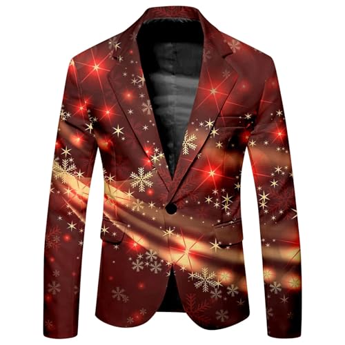 Veste à un bouton de Noël homme pour rompre la monotonie des fêtes