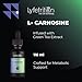 L-Carnosine Liquid Supplement 118 ml, 4 FL Oz Liquid, 220 Servings, Made in USA, Quick Absorption, Potent Ingredients, Non-GMO