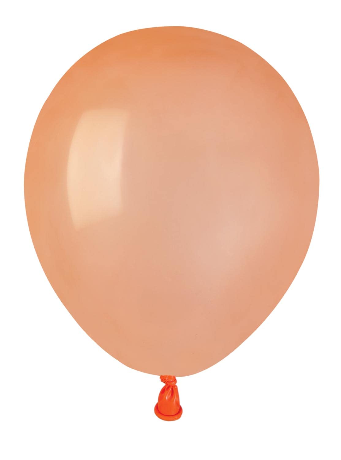 Pack 100 balloons in natural latex Premium Quality A50 (Ø 13cm / 5"), peach rose — image 1