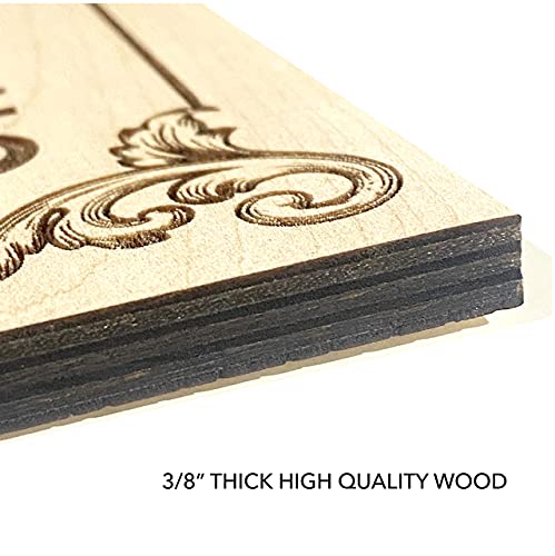 CM Originals Large Spirit Board - Handmade Talking Board with Wooden Planchette - Premium Quality All Seeing Eye Board