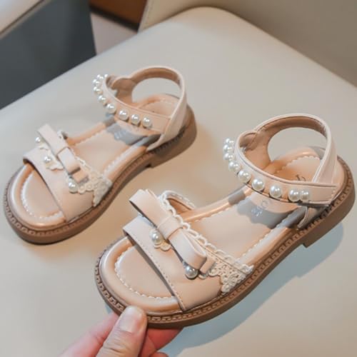 Sandals for Girls Fashion Summer Open Toe Sandal Kid Flat Rhinestone Solid Toddler Shoes Footwear3