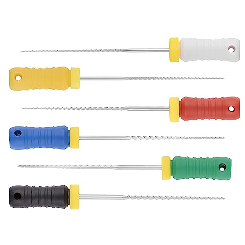 Oubo 6Pcs/Pack Stainless Steel Endo H-File Hand Use Endodontic Files #15 Endo Rotary Files thumb #5