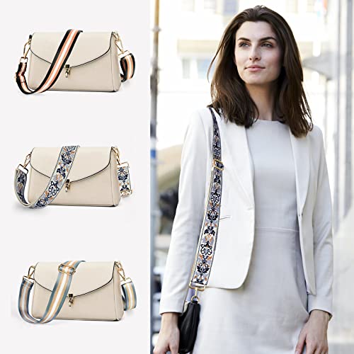 Image of Purse Straps Replacement Crossbody Straps for Purses,Wide Shoulder Strap for Bags Extender Guitar Straps for Handbags