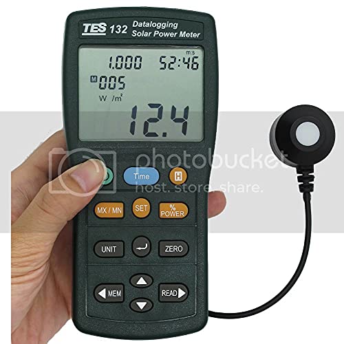 Tes 132 Solar Power Meter (Datalogging) #TOP4