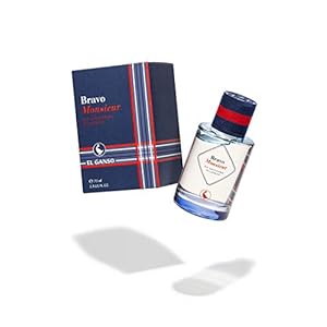El Ganso Bravo Monsieur, Eau de Toilette para Hombre, Fragancia Aromática Amaderada, 75 ml con Vaporizador