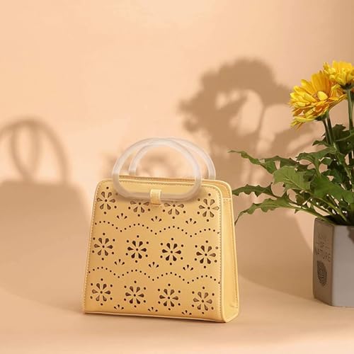 Poignée de sac transparente en forme de D : élégance et clarté premium - 7