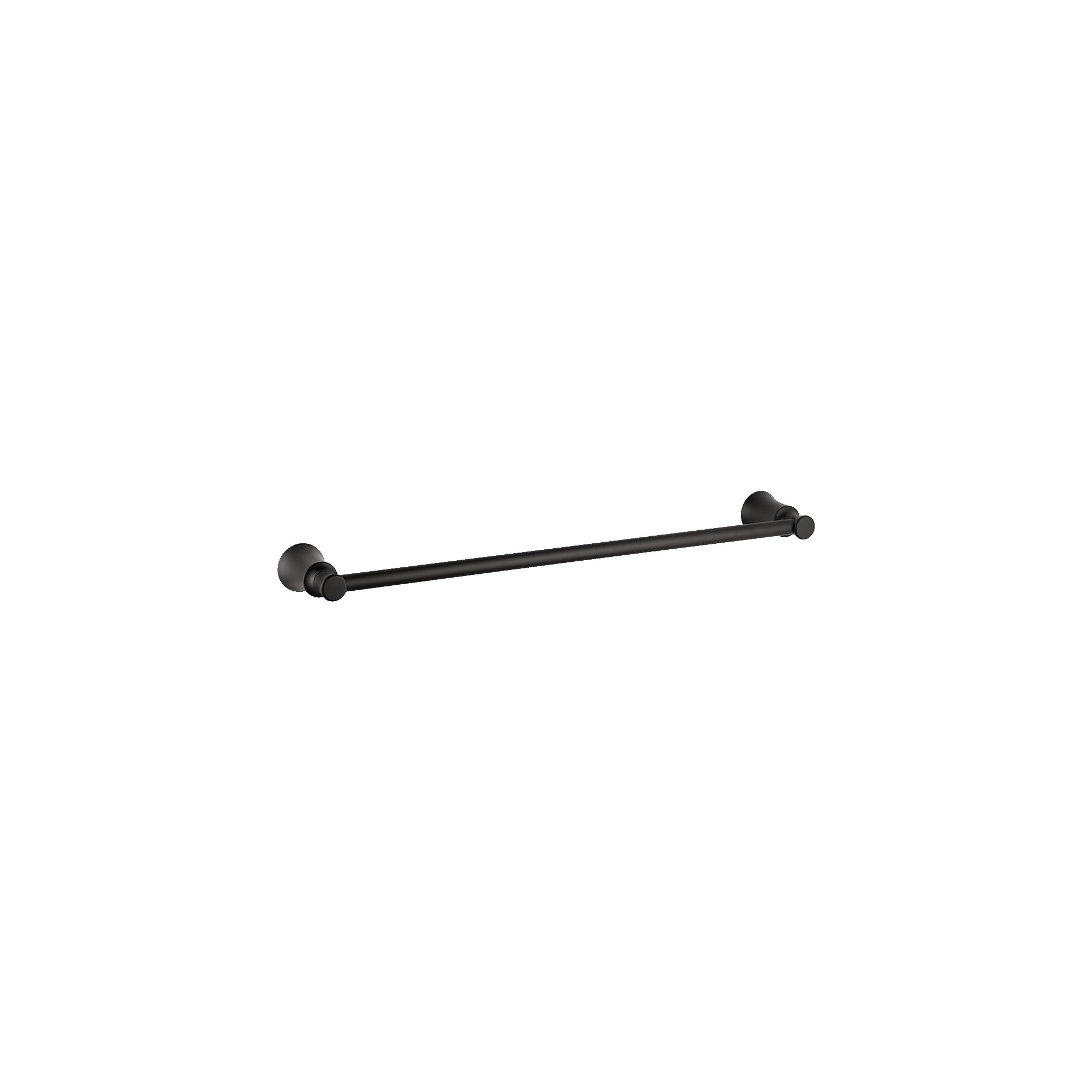 Hansgrohe, 24" 26-inch Transitional Matte Black, 04785670 Towel Bar, Wide