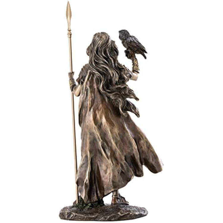 Top Collection Athena Greek Roman Mythology Statue - Goddess of Wisdom, War & The Arts Sculpture in Premium Cold Cast Bronze - 10-Inch Collectible Museum Grade Figurine