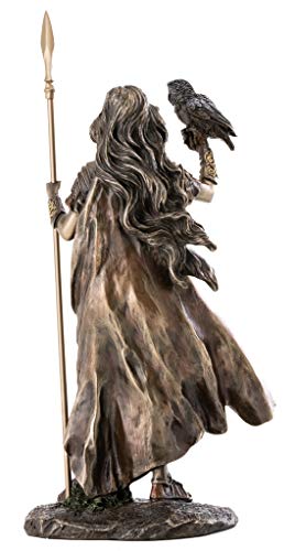 Top Collection Athena Greek Roman Mythology Statue - Goddess Of Wisdom, War & The Arts Sculpture In Premium Cold Cast Bronze - 10-Inch Collectible Museum Grade Figurine #TOP2
