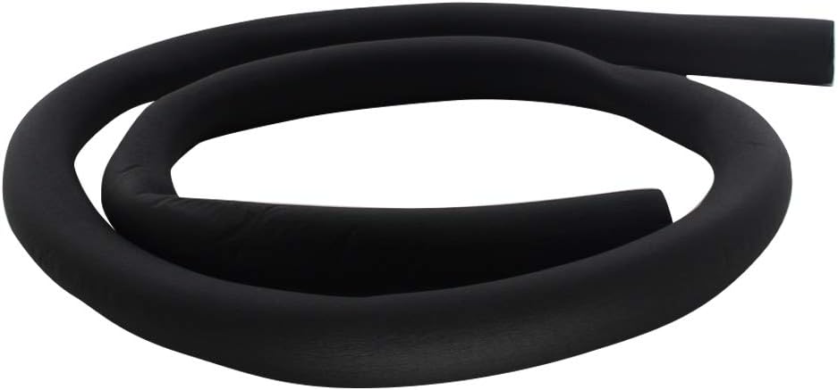 Othmro 2 PCS Foam Hose 0.74 inches x 0.35 inches(ID*T) Air Conditioner Heat Insulation Pipe Black 5.9 Foot Length