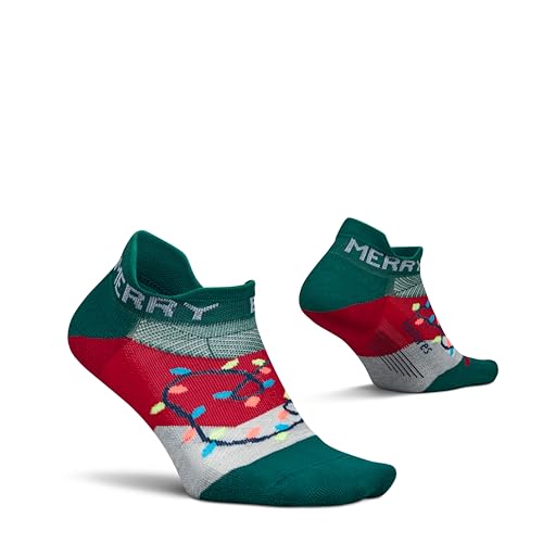 Image of Feetures Elite Light Cushion No Show Tab Sock Wave
