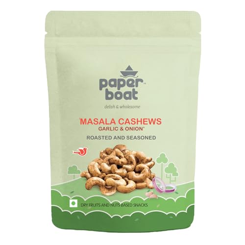 Paper Boat Onion Garlic Cashews | 200 gms | Lasoon Flavoured Cashews| Spiced Cashews| (B0CX9D6FRG) Amazon Price History, Amazon Price Tracker