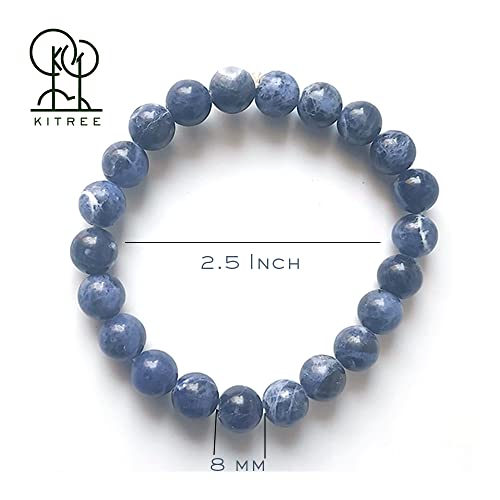 Image of HEALING AND SEMI-PRECIOUS CRYSTAL STONE BRACELET 8 MM ROUND FOR FENSHUI