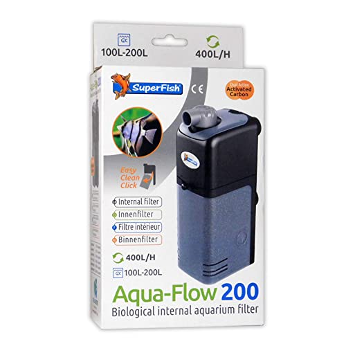 Superfish 573037/2010 Superfish Aquarien Innenfilter Aquaflow 200 (200-400 l/h)