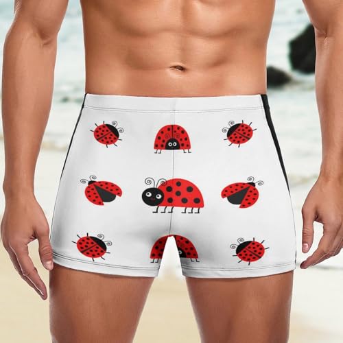Maillot de bain slip rouge pour homme confortable