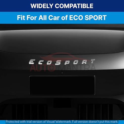 Image of Eco Sport Self Adhesive | Metal Sticker Logo Badge 3D Emblem Car Sticker