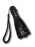 DAX Industries Outdoor LED Flashlight, Super Bright LED Torch, 5 Modes