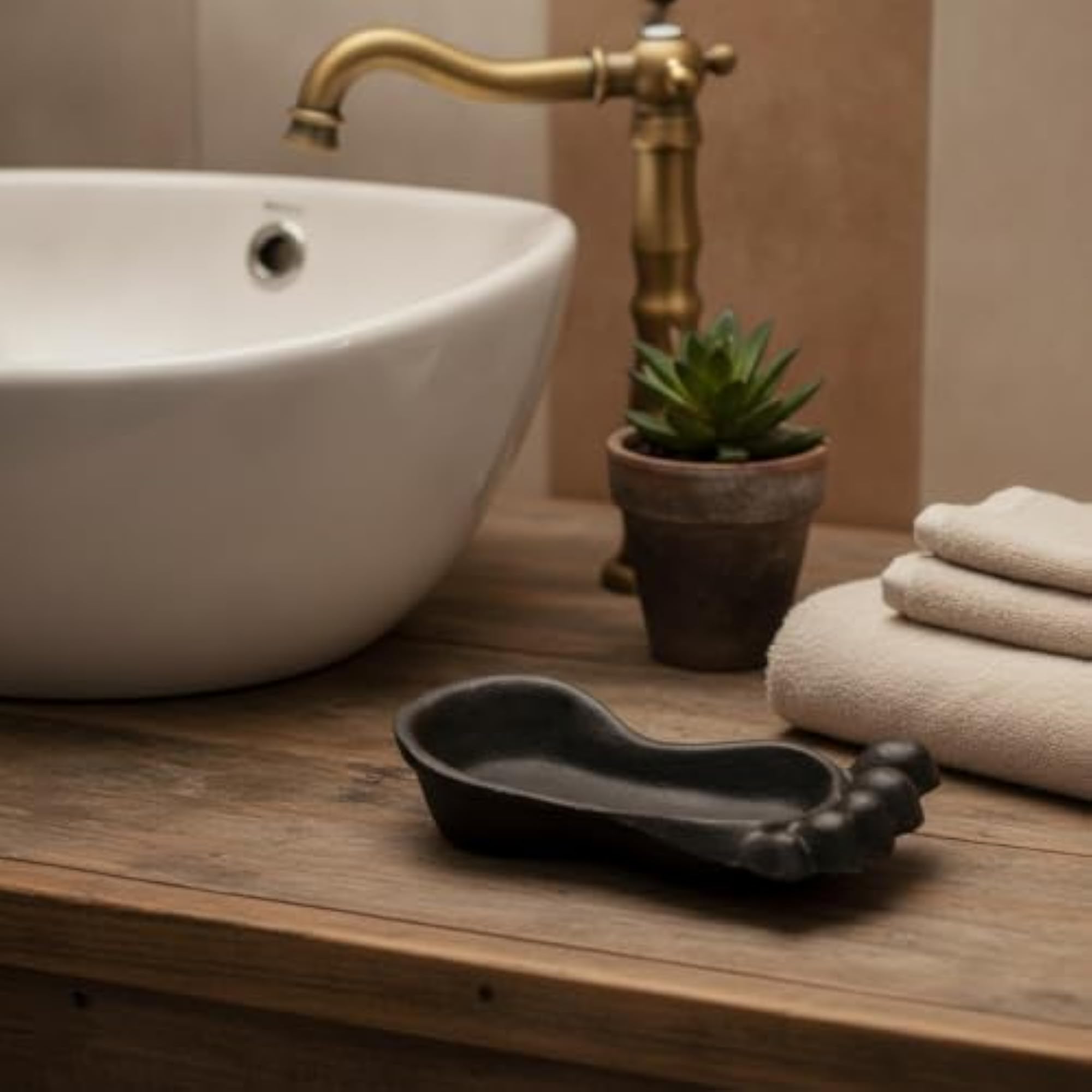 Cast Iron Soap Dish Rustic Decorative Soap Holder