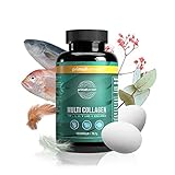 Primal Harvest ®️ Multi-Collagen - 120 Kollagen Kapseln hochdosiert- Premium Collagen Complex für Haare, Haut, Nägel, Gelenke & Darm - GMP-zertifiziert & in Deutschland hergestellt- gluten- & sojafrei
