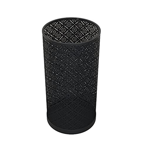 Support de rangement pour parapluies de bureau et hôtel noir