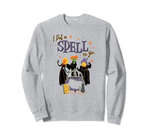 Sweatshirt Disney Hocus Pocus Halloween pour adulte en coton confortable