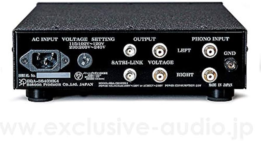 Amazon.co.jp: EQA-5640MK4 マルチカーブフォノイコライザーアンプ 6