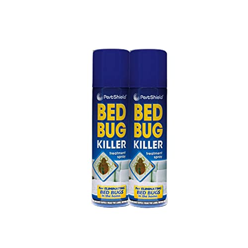 Premium Quality Bed Bug Killer | Heavy Duty Bed Bug Treatment | Home Defence Max Home Bed Bug Killer | Bed Bug Spray for Mattress | Multi Pack Offer | 200 ML | Pack of (2)