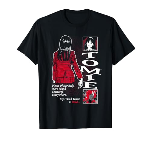 Image of Junji Ito My Friend Tomie T-Shirt, Men, Black, Medium