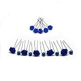 15tlg. Braut - Haarschmuck Set - Brauthaarschmuck | Set-3-S - Blau