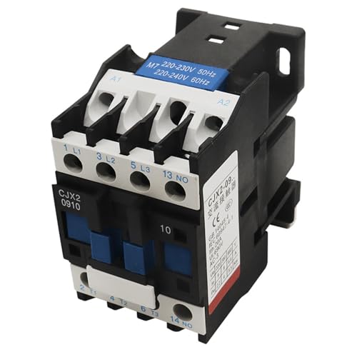 Contacteur triphasé CJX2-0910 9A idéal pour le contrôle de pompe et ventilation 24V