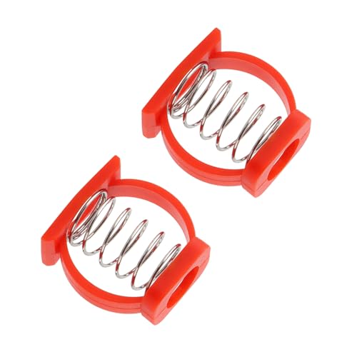 2PCSアップグレードされたスプリングヒンジクランプ回転ハンドルバックルセキュアで安定したサイクリングエクスペリエンスシティ通勤自転車ハンドル